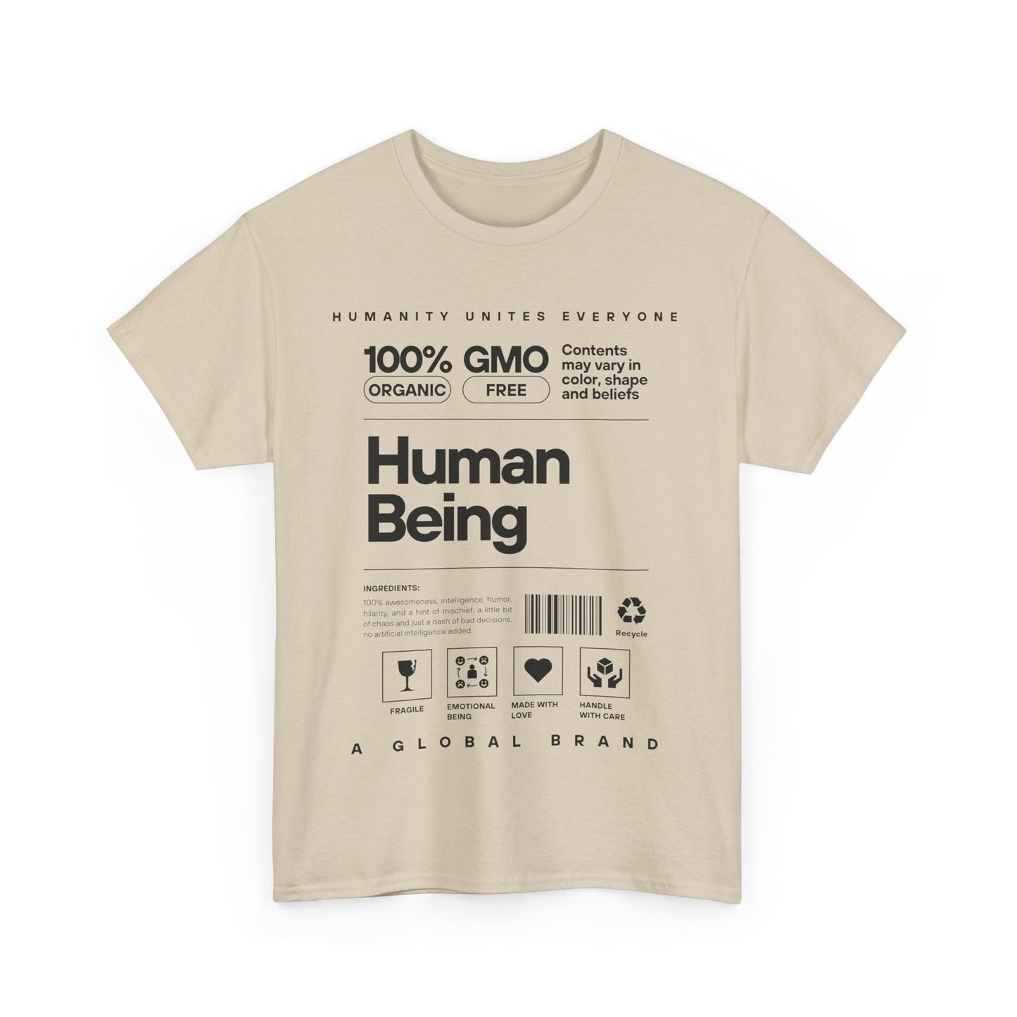 Human Being Statement Tee